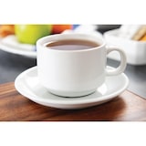 thumbnail of Lot de 24 tasses empilables 200 ml, en porcelaine blanche