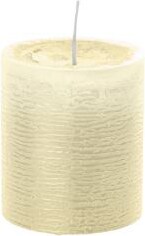 Bisquit Rustic Kerzen, durchgefärbte Stumpenkerzen inkl. ASF 130 x 68 mm