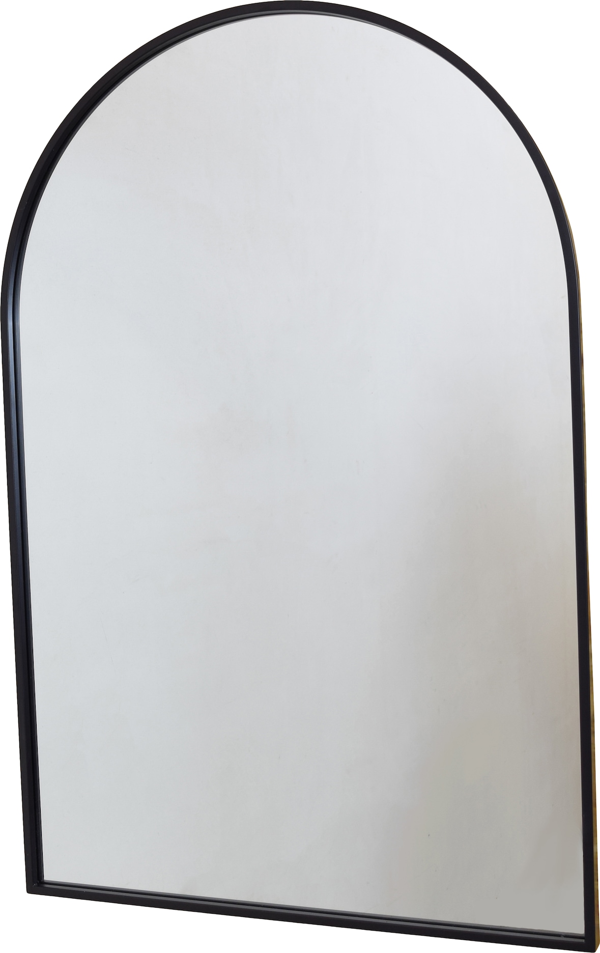 Fragix Ark Wandspiegel - Schwarzes Metall - 60x90