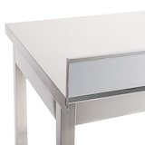 thumbnail of Romux® Edelstahltisch für Gastronomie zur Wandmontage ohne Regal 1000x600x850 mm Zerlegbar | Arbeitstisch aus Edelstahl Korrosionsbeständig