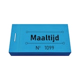 thumbnail of CombiCraft consumptiebonnen maaltijd blauw - 5 boekjes met in totaal 250 bonnen