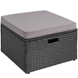 thumbnail of tectake Conjunto de ratán BARI  Negro