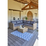 thumbnail of Salon de jardin 5 places en résine tressée miel - BAVARO