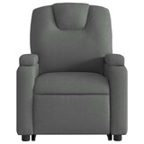 thumbnail of vidaXL Elektrischer Massagesessel mit Aufstehhilfe Dunkelgrau Stoff