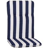 thumbnail of Paspelauflage Hochlehner Elista weiß / blau / gestreift