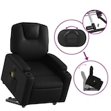 thumbnail of vidaXL Massagesessel mit Aufstehhilfe Elektrisch Schwarz Kunstleder