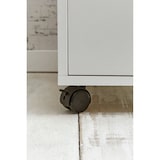 thumbnail of Rollcontainer Weiß 33x60x38cm Schubladenschrank, Schreibtisch-Container mit Tür & Ablage, Bürocontainer mit Rollen, Kleiner