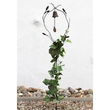 thumbnail of Rankhilfe mit Glocke JD2-12020 Rankgitter aus Metall H-130 cm B-28 cm Kletterhilfe