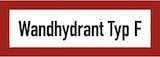 thumbnail of Dreifke® Aufkleber, Wandhydrant Typ F, Folie, 210x74 mm