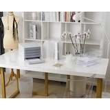 thumbnail of EXACOMPTA  Portapenne Pen-Cube  67723D, in resistente polistirolo, (PxlxAlt) 7,4x7,4x9,3 cm, gamma Office, Cristallo. Confezione da 10 pezzi.