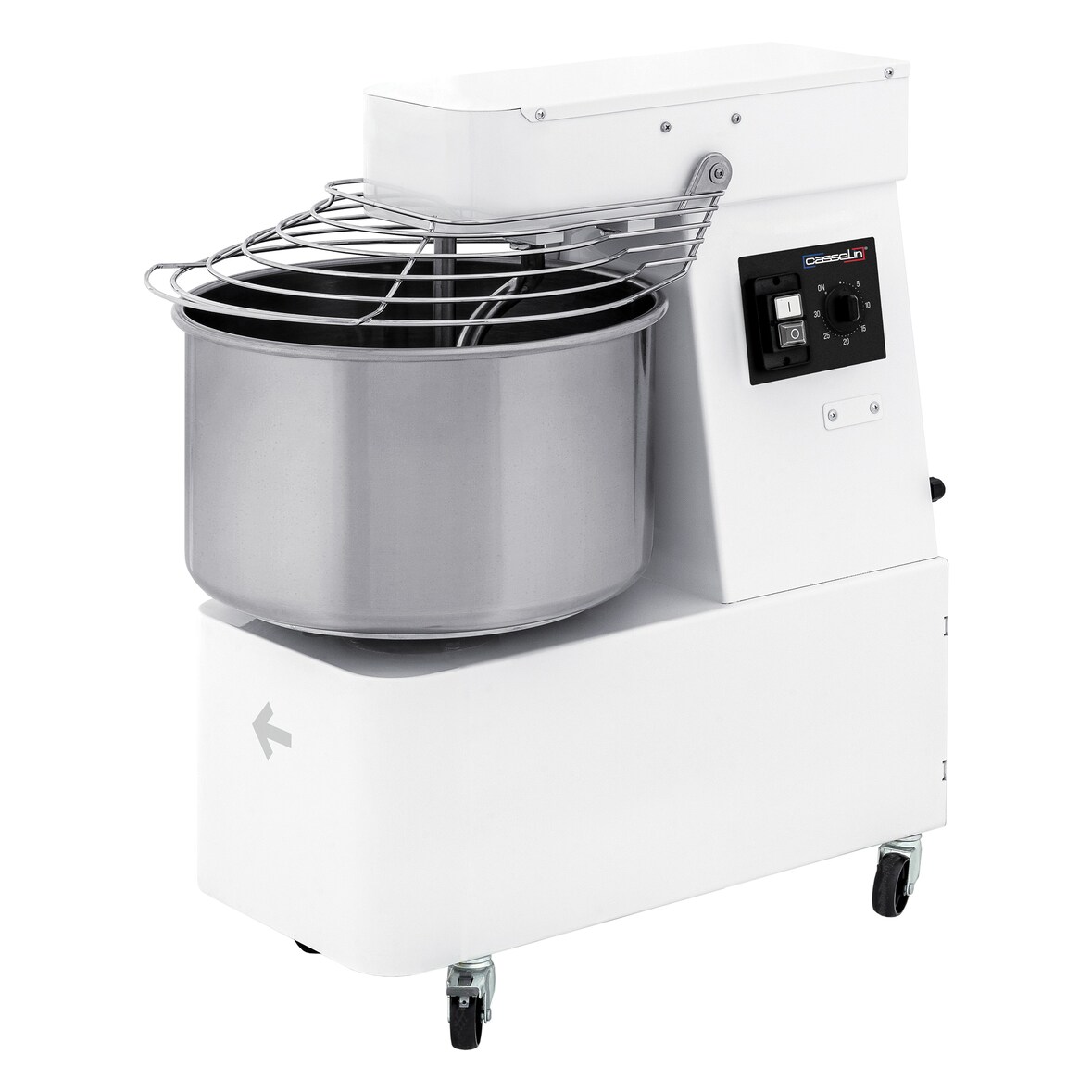 Impastatrice a spirale con testa e vasca fisse 2 velocità 42Kg CPSTCF2V42 Casselin