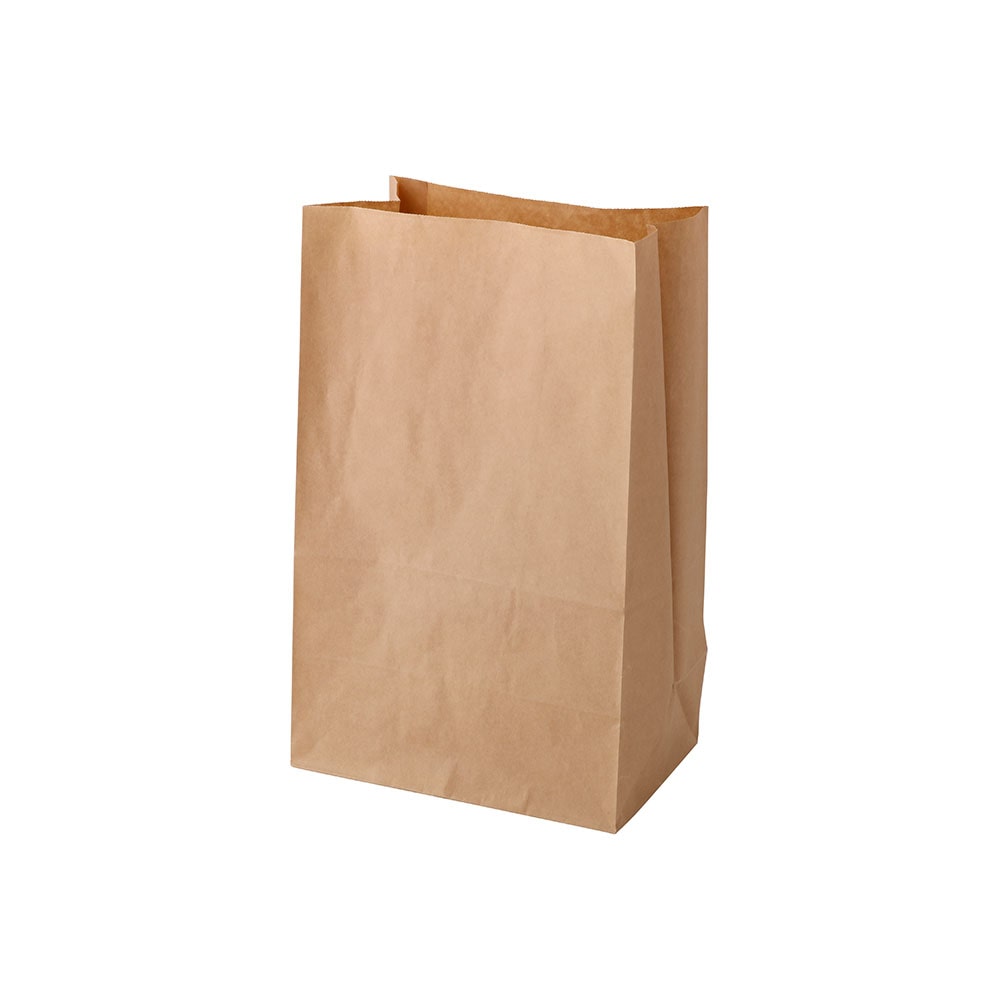 greenbox - Papiertaschen M (ohne Henkel) 22 x 12 x 36 cm, braun, 250 St.