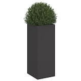 thumbnail of vidaXL Plantenbak 32x29x75 cm staal zwart