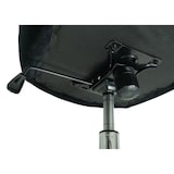 thumbnail of Bürostuhl HWC-J64, Drehstuhl Schreibtischstuhl Lehnstuhl, mit Armlehne höhenverstellbar Samt MVG ~ schwarz
