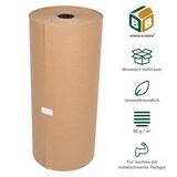 thumbnail of 3 x Natronmischpapier (0,75 x 300 m) Packpapier braun reißfest Kraftpapier Verpackungsmaterial Polstermaterial BB-Verpackungen