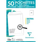 thumbnail of Clairefontaine 250x Versandtaschen haftklebend 229x324mm/C4 90g - Weiß 805050C