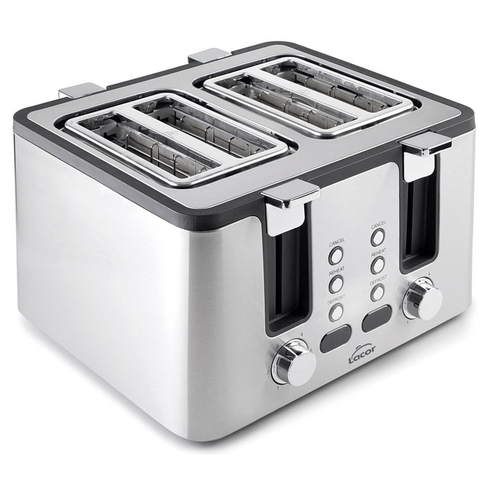 Torradeira Inteligente Lacor 4 Slots 1750 W