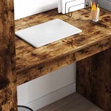 thumbnail of vidaXL Schreibtisch Geräucherte Eiche 113 x 54 x 120 cm Holzwerkstoff