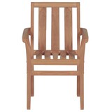 thumbnail of vidaXL Stapelbare Gartenstühle mit Kissen 6 Stk. Massivholz Teak