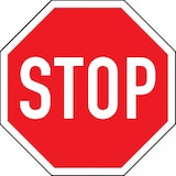 thumbnail of Verkehrszeichen Halt! Vorfahrt gewähren!, Nr.206, Aluminium RA1, Anti-Sticker, 900x900mm