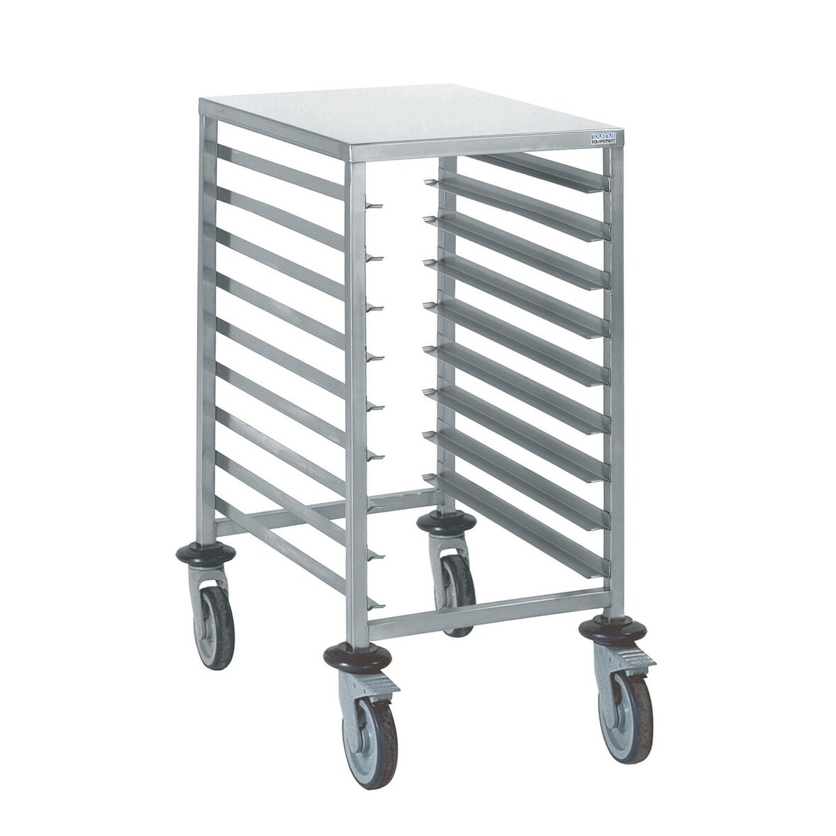 Carrello portavassoi Tournus con 9 guide in EN 600x400mm