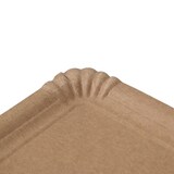 thumbnail of greenbox - Pappteller 10 x 16 cm, braun, rechteckig, 1000 St.
