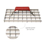 thumbnail of Gitterrabot glatt 30 x 30 mm Gitterrabot Rabott Putzhobel