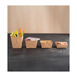 thumbnail of MONOUSO - Tampa PP para Embalagem Deli2Go Kraft 10,8x8,2cm (50 Uds)