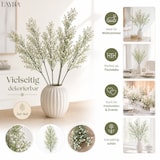 thumbnail of LAYBA Kunstblumen 3er Set Weiß Creme 65 cm Schleierkraut Dekozweige