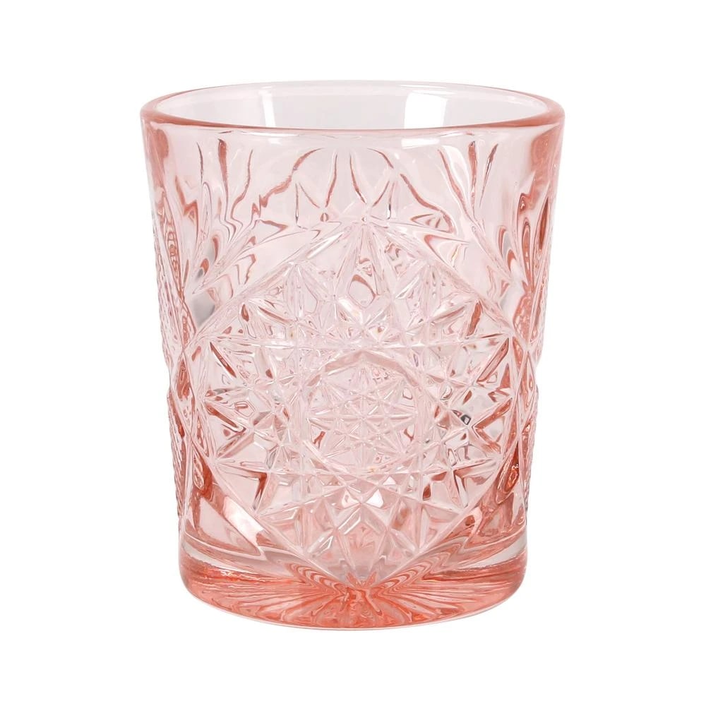 Viejo Valle - Vaso Hobstar Coral 35.5Cl 8.9X10Cm  Caja De 6 Uds