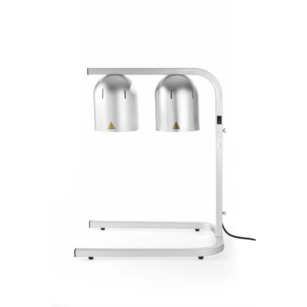 Ponte termico Hendi con 2 lampade a infrarossi in argento e 250W