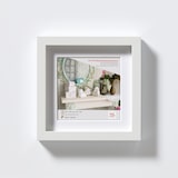 thumbnail of Stockholm 3D Houten Fotolijst 20x20 cm WIT