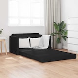 thumbnail of Canapé-Lit 110cm Noir tissu Modèle Quermontel