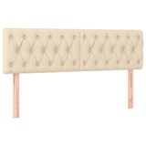 thumbnail of vidaXL Kopfteile 2 Stk. Creme 80x7x78/88 cm Stoff