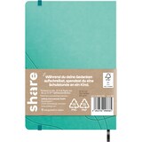 thumbnail of Notizbuch 4-0014515 A6 blanko türkis