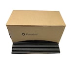 thumbnail of Pomebio Papieren Rietjes - Zwart - 6x195 mm - Dispenserbox 500 stuks