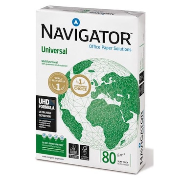 NAVIGATOR Ramette 500 feuilles papier extra Blanc Navigator Universal A4 80G CIE 169