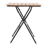 thumbnail of Mesa de patio Bolero cuadrada y plegable con listones de madera sintética 695x695x595mm