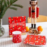thumbnail of Home Fashion, Christmas Toys red, Lunch-Servietten aufgefaltetes Maß 33 cm x 33 cm, im Viertelfalz, 20 Stück pro Pack