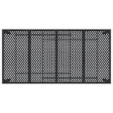 thumbnail of vidaXL Gartentisch Anthrazit 200x100x72 cm Stahl