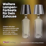 thumbnail of LED Flaschenlampe Bottle Light V2442 – Dimmbare Deko-Leuchte mit 3 Lichtfarben und TOUCH-Funktion für Innen & Außen weiß