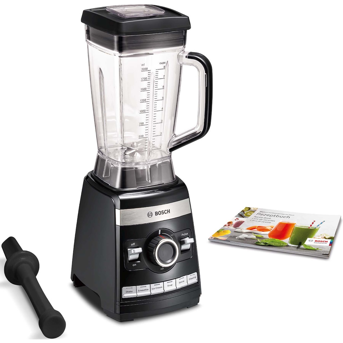 Bosch SDA Standmixer VitaBoost Tritan MMBH6P6BDE sw