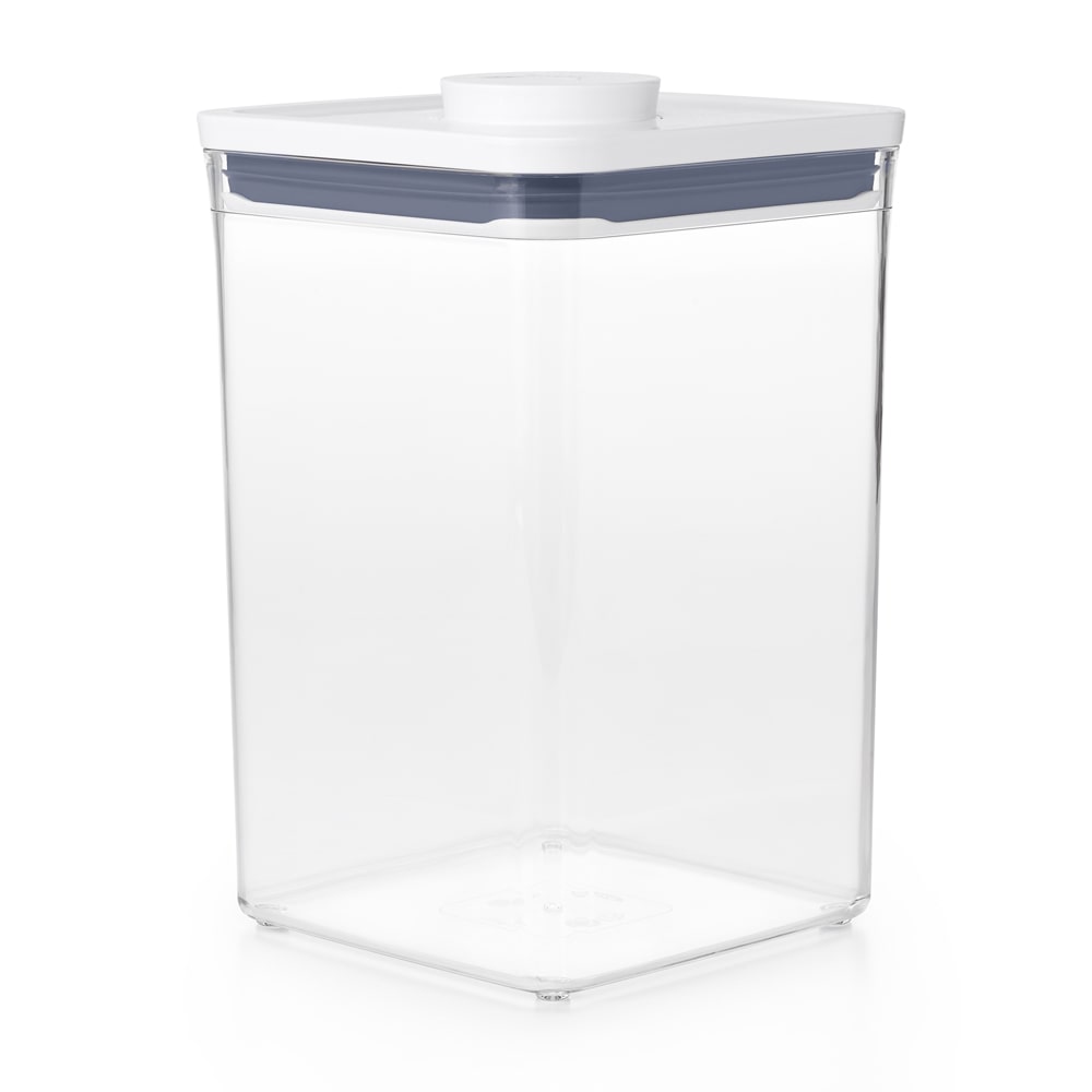 de conservation 4.2 l carrée -  Boite 420.00 cl Transparent / Cristal Carré Plastique Oxo 15.00x15.00 cm