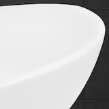 thumbnail of ECD Germany Aufsatzwaschbecken Keramik Weiß 590 × 390 × 200 mm, oval – inkl. Ablaufgarnitur