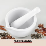 thumbnail of Mortier de cuisine avec pilon en porcelaine Fackelmann Basic