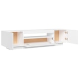 thumbnail of Mueble para TV con luces LED blanco 160x35x40 cm