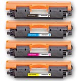 thumbnail of D&C 4 Tonerset für HP Color LaserJet Pro CP1022 Tonerkassette kompatibel HP126A