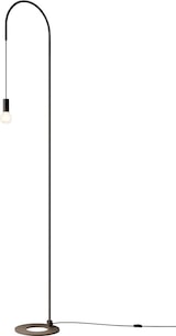 thumbnail of Zafferano - Filo Stehleuchte, 200° schwenkbar, lackiertes Metall, E27-Glühbirne max. 60 W enthalten, H 231 cm - Schwarz