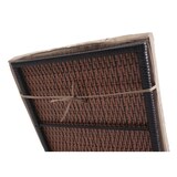 thumbnail of Poly-Rattan Sonnenliege Carrara, Relaxliege Gartenliege Liege, Alu ~ braun, Kissen beige