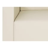 thumbnail of Poltrona lounge Lyon, similpelle ~ crema
